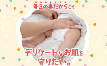 【12か月定期便】LD-035 弱酸性ふんわりタッチのおしりふき（80枚入り×3P）×12セット　合計36パック×12か月_M90-0021