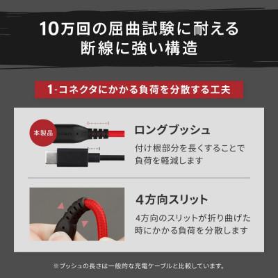 ふるさと納税 海老名市 (オウルテック)耐屈曲20万回以上 急速充電データ転送 TypeA to TypeCケーブル50cm |  | 03
