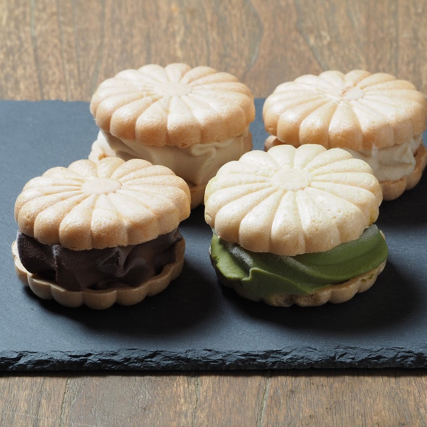 
                  レインボーバードランデヴー　ミルキーvegan最中アイス 8個入　(バニラ、チョコ、抹茶、味噌）　4種ｘ2個

                