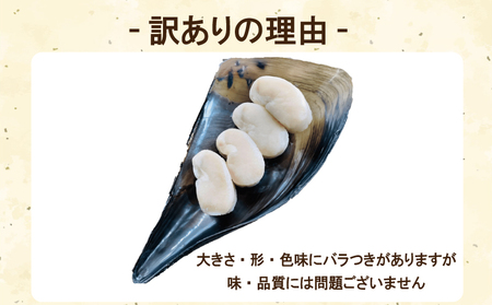訳あり 平貝 4個入り (240~280g) 1パック 冷凍 海鮮 海産物 魚介 ごはん おかず おつまみ 愛知県 平貝 タイラギ