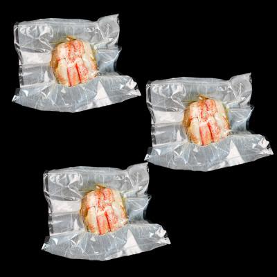 ふるさと納税 白老町 【浜ゆで】北海道産毛ガニ甲羅盛り3個(280g前後3個) |  | 03