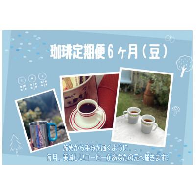 ふるさと納税 鴻巣市 【毎月定期便】 自家焙煎珈琲(豆)全6回