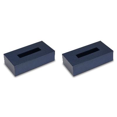 ふるさと納税 海南市 和歌山県海南市 ティッシュBOX メタリカ MBM 2個組 メタリックタイプのティッシュケース