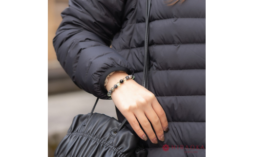 対人健全パワーストーンブレスレット(対人01)･8mm玉 (19.2cm)