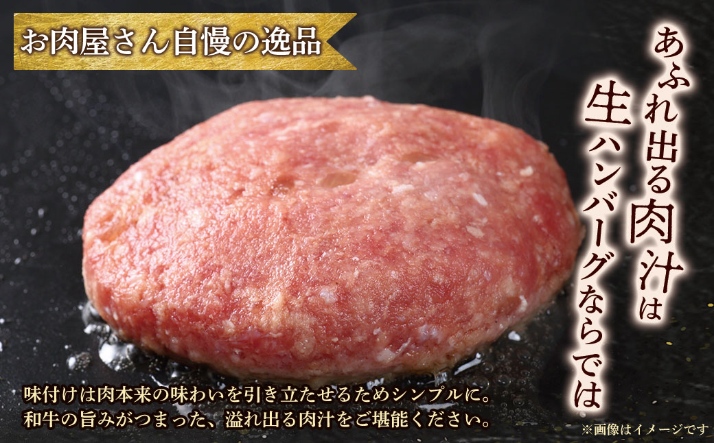 博多和牛 生ハンバーグ 5個セット