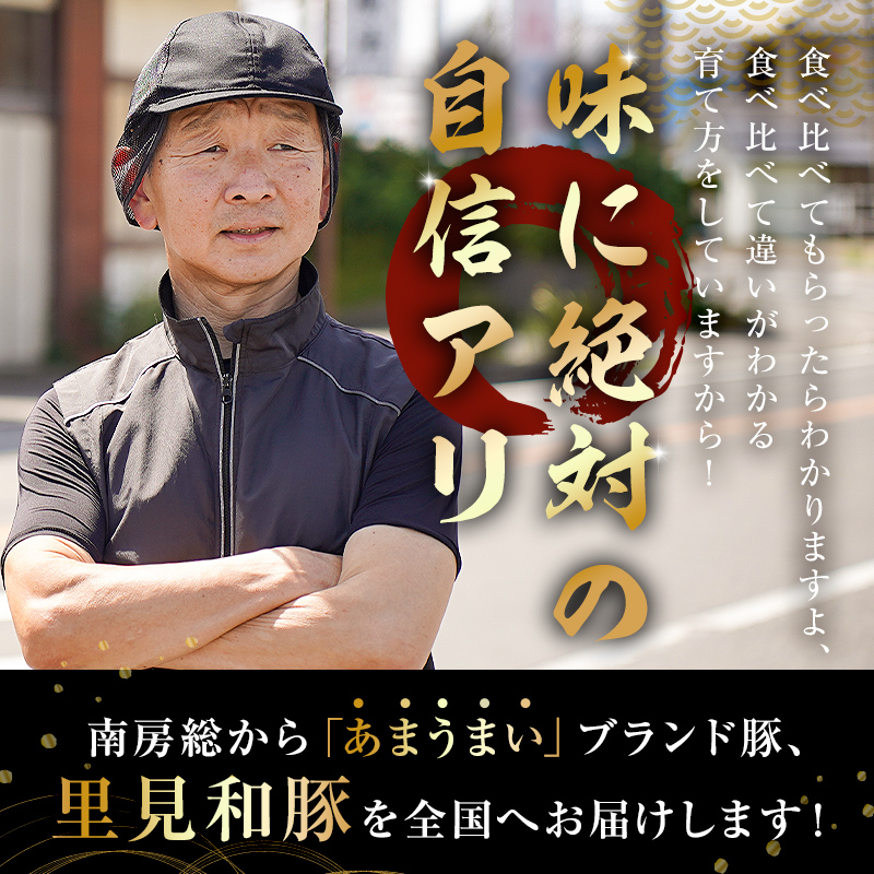 房総ブランド豚　里見和豚　ロース生姜焼味付肉150g×2パック【冷凍】 