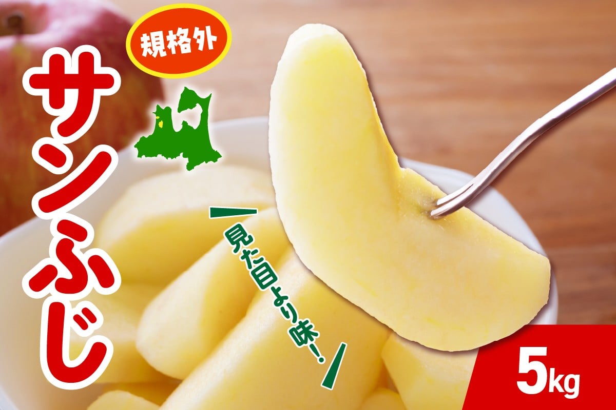 
                  【選べる配送時期】 りんご サンふじ 約 5kg 規格外 【 11月 12月 1月 2月 3月 発送 】 サン ふじ りんご規格外 不揃い 青森 五所川原
                