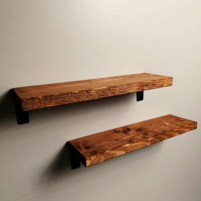 ふるさと納税 守口市 無垢材　ウォールシェルフ×4個 |  | 01
