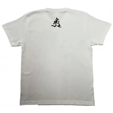手描きTシャツ 仏画 普賢菩薩 白 (半袖 Sサイズ)【1615091】