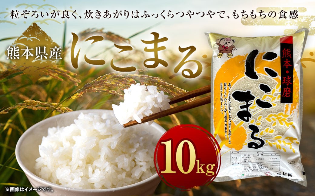 
            【 令和7年産 】 にこまる 10kg （5kg×2袋）  お米 白米 【2026年9月下旬迄発送予定】
          
