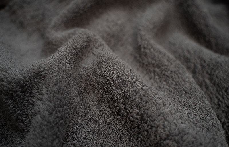 スットリッチ フェイスタオル グレー 5枚【泉州タオル 国産 吸水 普段使い 無地 シンプル 日用品 家族 ファミリー】 G2704