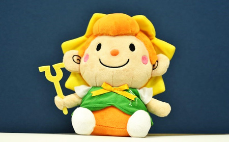 【東吾妻町公式マスコット】水仙ちゃんぬいぐるみ 地域のお礼の品 カタログ 明るい 元気 PR 大きな耳 魔法の杖 