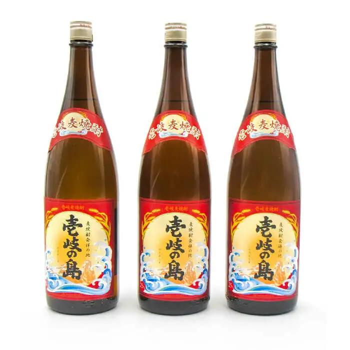 麦焼酎 お酒 一升瓶 壱岐の蔵酒造 壱岐の島 1800ml 3本入りセット モンドセレクション金賞受賞 壱岐市 【天下御免】 [JDB113] 26000 26000円