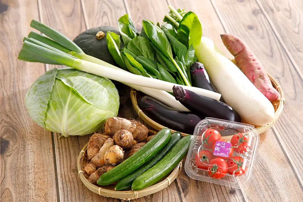 近江野菜詰め合せセット 1.5㎏～2㎏ 【K002W】 野菜 旬 新鮮