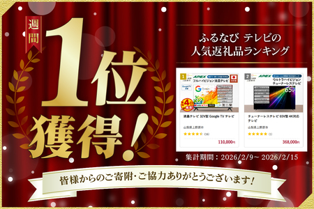 液晶テレビ 32V型 Google TV テレビ