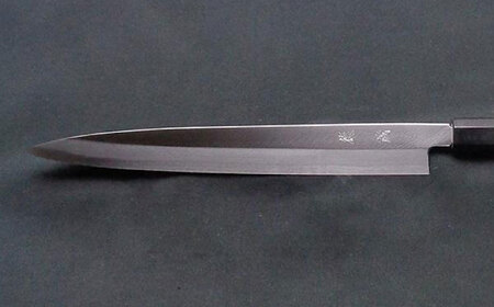 土佐打ち刃物 左片刃 柳刃包丁 270mm | 白紙2号 朴八角柄 徳蔵オリジナル【32033】