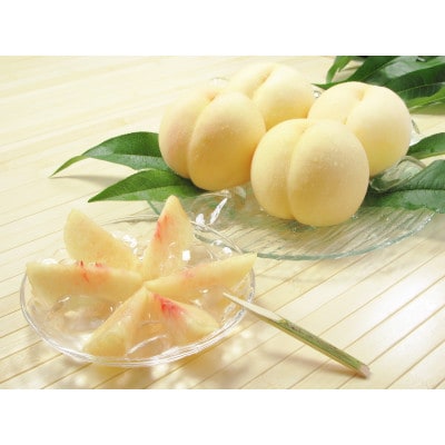 【2026年7月上旬より発送】岡山白桃5玉～6玉(計1.2kg以上)　※数量限定・先行受付【配送不可地域：離島・北海道・沖縄】【1301600】