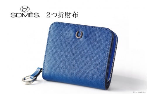 
SOMES　PT-25　２つ折財布（ブルー） [12260251]
