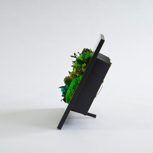 グリーンフレームL 花 お花 プリザーブドフラワー ギフト プレゼント お祝い 誕生日 お供え アレンジ インテリア 東京都 墨田区 黒フレーム