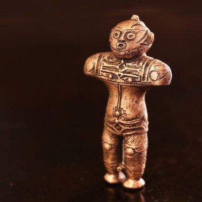 【ふるさと納税】【縄文アクセサリーDo goods】国宝土偶「中空土偶」ミニオブジェ 659-706【配送不可地域：離島】【1534376】