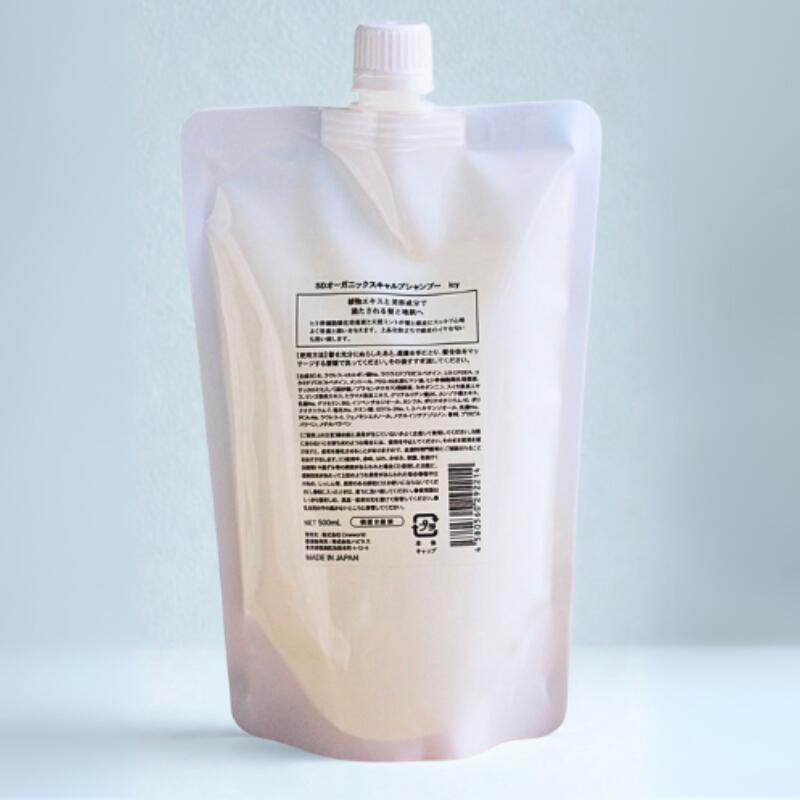 【ふるさと納税】 シャンプー Snowdrop （ スノードロップ ）　オーガニック スキャルプ アイス シャンプー 詰め替え 500ml×2本 クール 爽快 清涼感 消臭 天然 ミント 詰替え リラックス サロン 美容師 送料無料 千葉県 旭市 株式会社 Oneworld