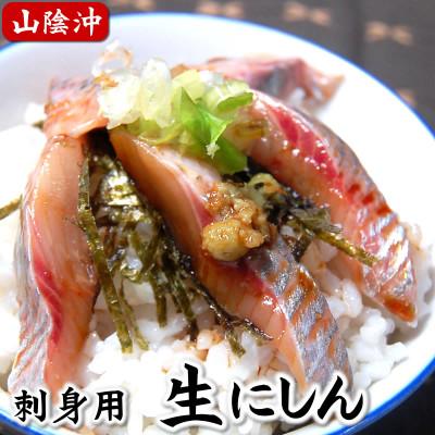 ふるさと納税 新温泉町 スキンレス　生にしんのお刺身　2~4パック　個包装