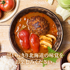 店舗人気No1！奥芝商店 宗谷岬牧場直送おくしばーぐスープカレー【580g×2個／2~4人前入り】　北海道 レトルト 人気 札幌