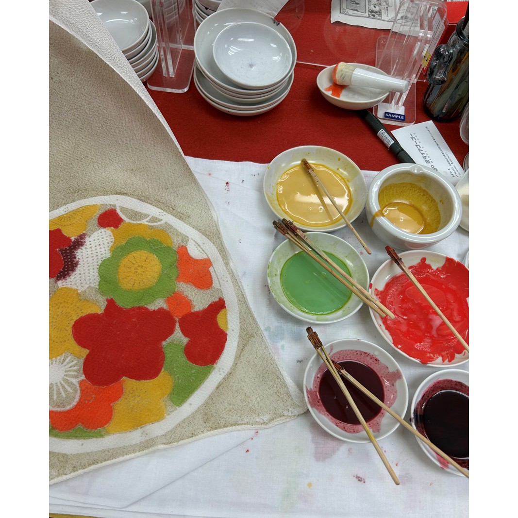 モダン紅型染 半日体験講座（トートバッグ）の体験チケット