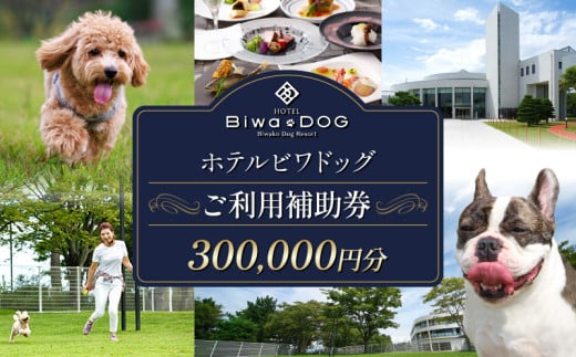 ホテル ビワドッグ ご利用補助券 300,000円分 利用券 レストラン 観光 ドッグラン 犬 愛犬 ペット 宿泊券 ペットと泊まれる 宿 旅行 お食事券 ランチ ディナー 商品券 愛犬同伴 高級ホテル ペットと泊まる 家族旅行 リゾート レイクビュー 自然 琵琶湖 滋賀 彦根