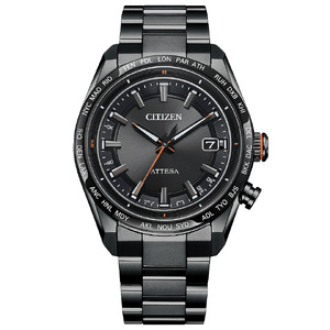  ＼ NEW ／ シチズン 腕時計 アテッサ CB0286-61E CITIZEN 時計 ACT Line ブラックチタン シリーズ 日本製 岩手県 北上市 X0069 スーツスタイル カジュアル ビジネス　松村時計店