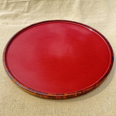 【ふるさと納税】【香川漆器】45cm丸膳　後藤塗【1620860】