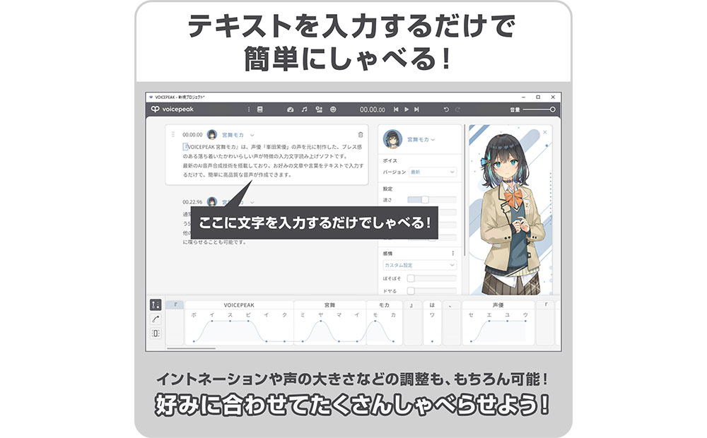 VOICEPEAK 宮舞モカ