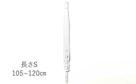 AQUBE MUSIC PRODUCTS ギターストラップ　シュリンク ホワイト ［ S ］(裏面カラー：スムースブラック)_0029-009-T05-4