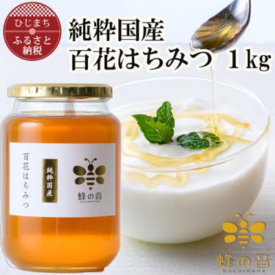 ふるさと納税 日出町 純粋国産百花蜂蜜1kg
