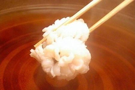 【若男水産】淡路島名物！風味豊かな天然鱧すきセット（２～３人前）◆配送5月25日～9月30日