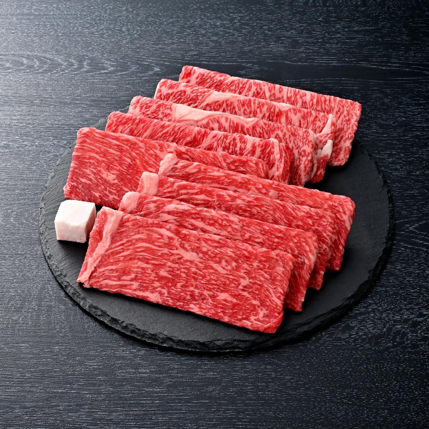 近江牛 すき焼き しゃぶしゃぶ 500g （リブロース250g、モモまたはウデ250g）【BS01W】 牛肉すき焼き
