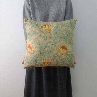 ふるさと納税 和歌山市 【クッションカバー45×45】ベストオブモリス アネモネ グリーン MR-4545-A |  | 03