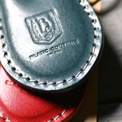 ふるさと納税 長浜市 本革ドロップ型キーホルダー【ルージュ(赤色)】 |  | 02