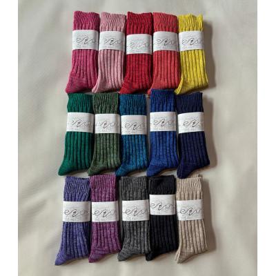 ふるさと納税 桐生市 【ezu】someiro kutsushita　/バイオレット◆高級◆コーマ糸◆湿調作 |  | 01