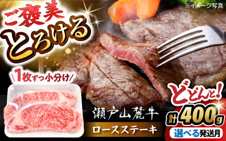 瀬戸山麓牛 ロースステーキ 400g ステーキ [BBBQ030]