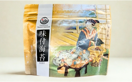 お試し企画 味付のり 全型12切×5袋 60枚 2P｜カネス 熟練職人 焼き上げ 国産 ご飯のお供 おにぎり お弁当 海苔 のり 味付け海苔 味付海苔 ノリ 2週間以内発送｜千葉県 君津市