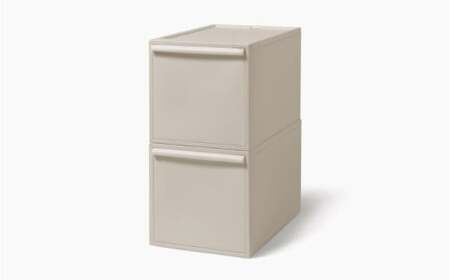 クローゼットシステム 引出しタイプL　2個組　CS-D3 2P (5色からお好きなカラーが選べる) ／ ベージュ  収納 ライクイット like-it 奈良県 葛城市【like101-3】