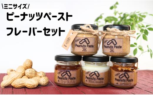 ピーナッツペースト  5個セット ミニフレーバー 千葉県産 ピーナッツ ピーナツ ピーナッツバター ジャム  豆 ナッツ 落花生 日本最高級種 千葉半立 半立 中手豊 オリジナルブレンド ブレンド ペースト 無糖 ホワイトチョコ はちみつ キャラメル 贈答品 贈り物 贈物 手土産 プレゼント ギフト  送料無料 お取り寄せ グルメ 10000 10000円 送料無料 千葉県 銚子市 チョウシナッツ