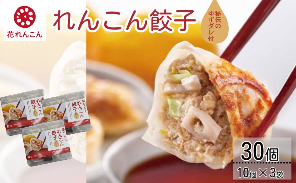 
                  秘伝のゆずダレ付 鳴門れんこん餃子 200g（20g×10個）×3袋　鳴門 れんこん 惣菜 冷凍 餃子 おかず シャキシャキ もっちり しそ ゆずダレ ぎょうざ ギョーザ しゃきしゃき
                