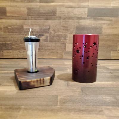 ふるさと納税 稲沢市 ランタンシェード　夕焼けの水面