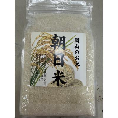 ふるさと納税 新庄村 【令和7年産】 訳あり 岡山県産 朝日米4kg (2kg×2袋)|酢飯にも愛される岡山生まれの名米