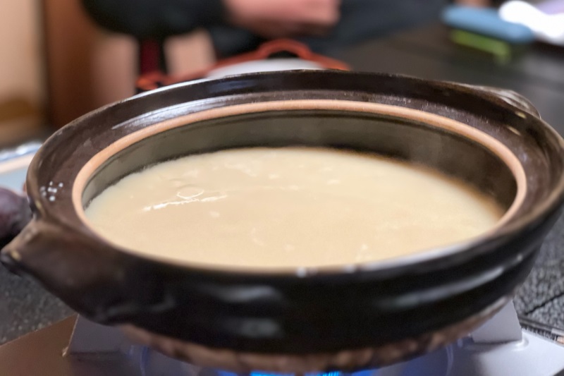 京の老舗料亭　秘伝の白味噌出汁　ぼたん鍋セット（400g　2