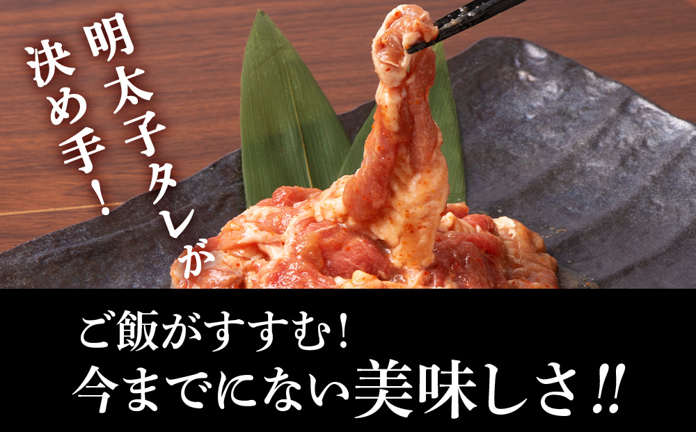 明太子入り味付けジンギスカン 300g  3パック＜肉の山本＞ 北海道 ラム肉 羊肉 焼肉　CD001_イメージ3