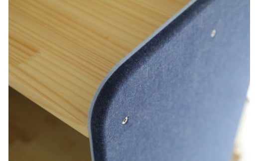 [知育にも役立つ] キッズ用クローゼット (ネイビー) [0284]