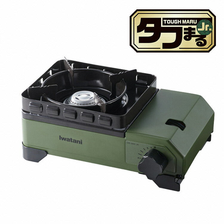 【ふるさと納税】イワタニ　カセットフー　タフまるジュニア　オリーブ　CB-ODX-JR-OL　　アウトドア　キャンプ　コンロ【11100-0403】 [5785771]